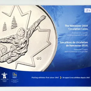 Vancouver 2010 Olympic Circulation Coin Set