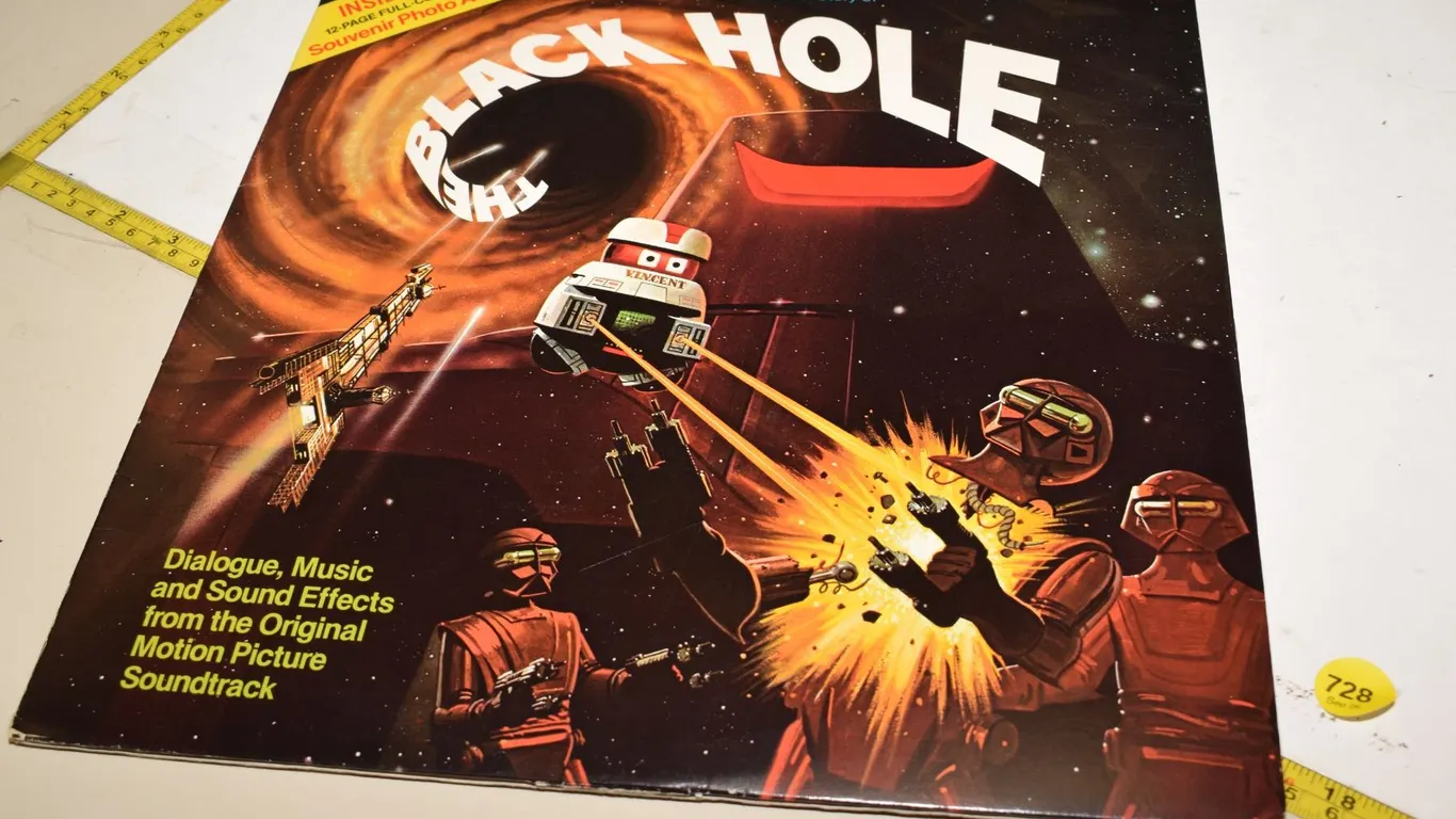 Disney Black Hole Record & Booklet