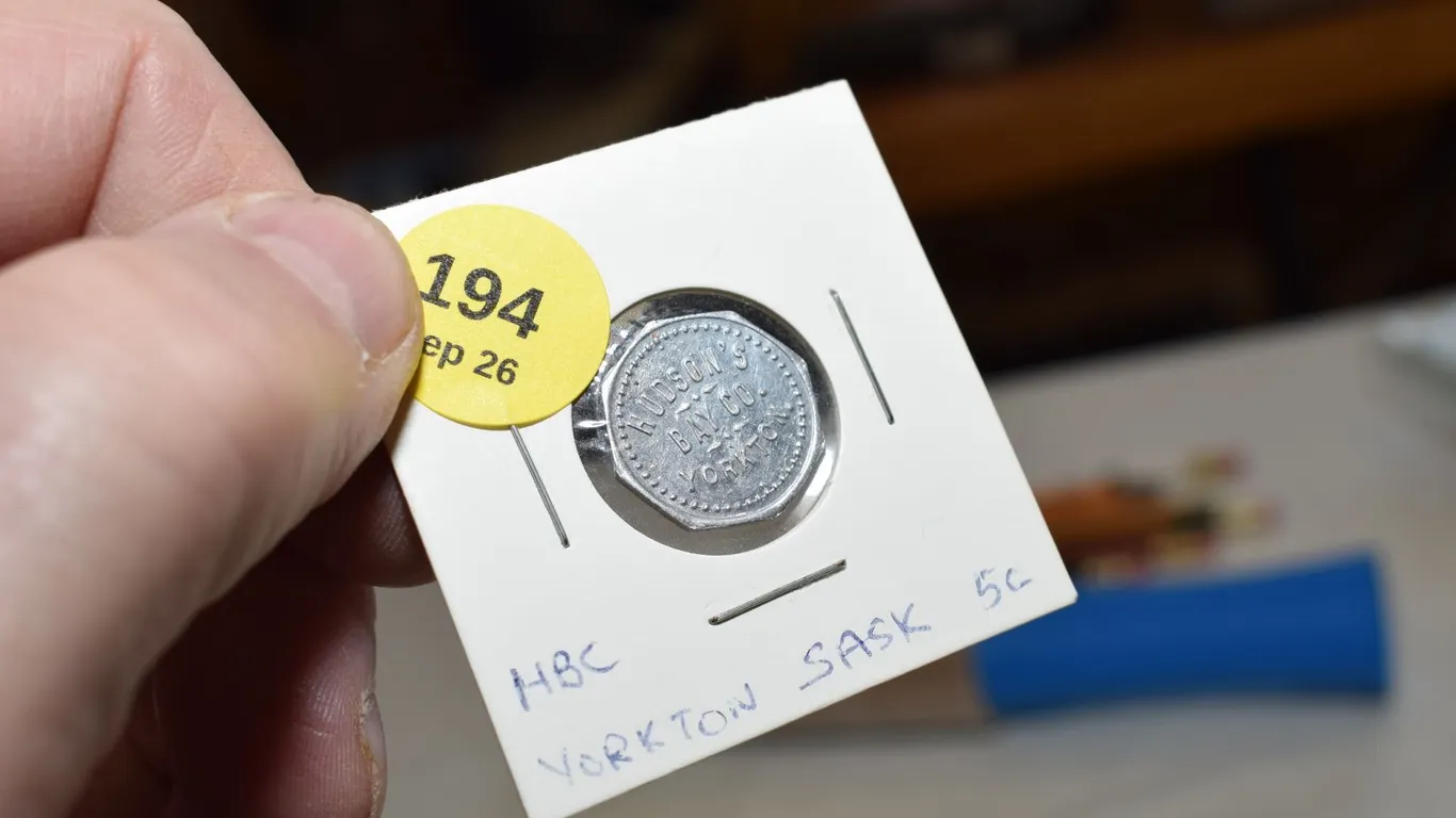 Hudson’s Bay Co. Yorkton Sask Store Token