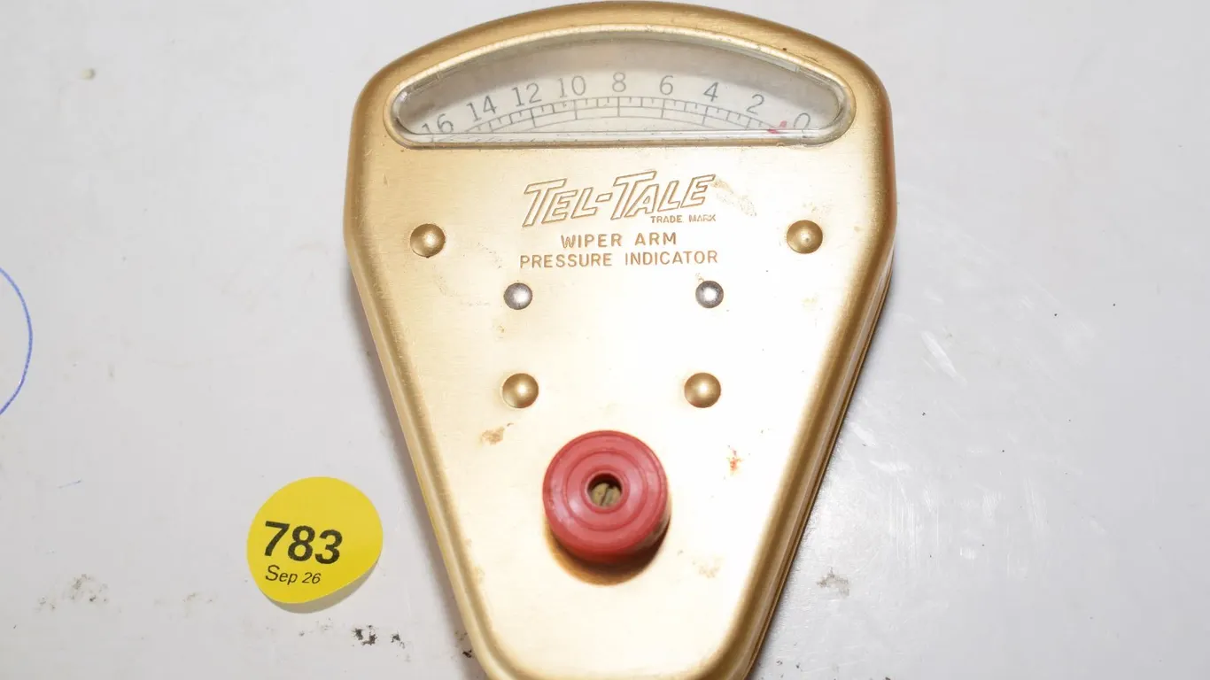 Tel-Tale Wiper Arm Pressure Indicator