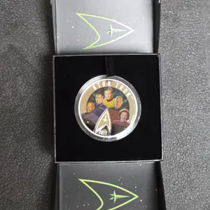 2017 RCM $30.00 - 2 oz Star Trek 5 Captains