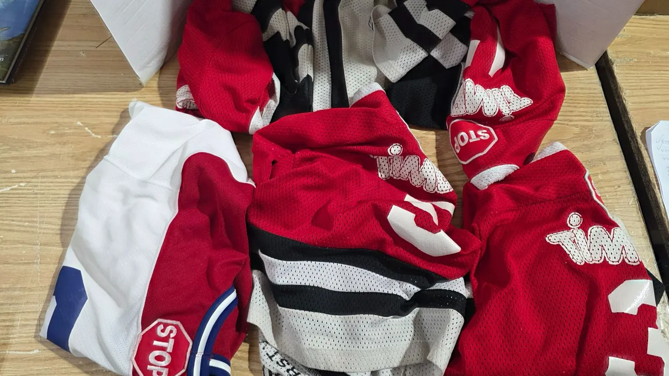 (%) Tim Horton Game Used Sweaters Various Sizes