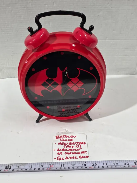 Battery Operated Batman Clock