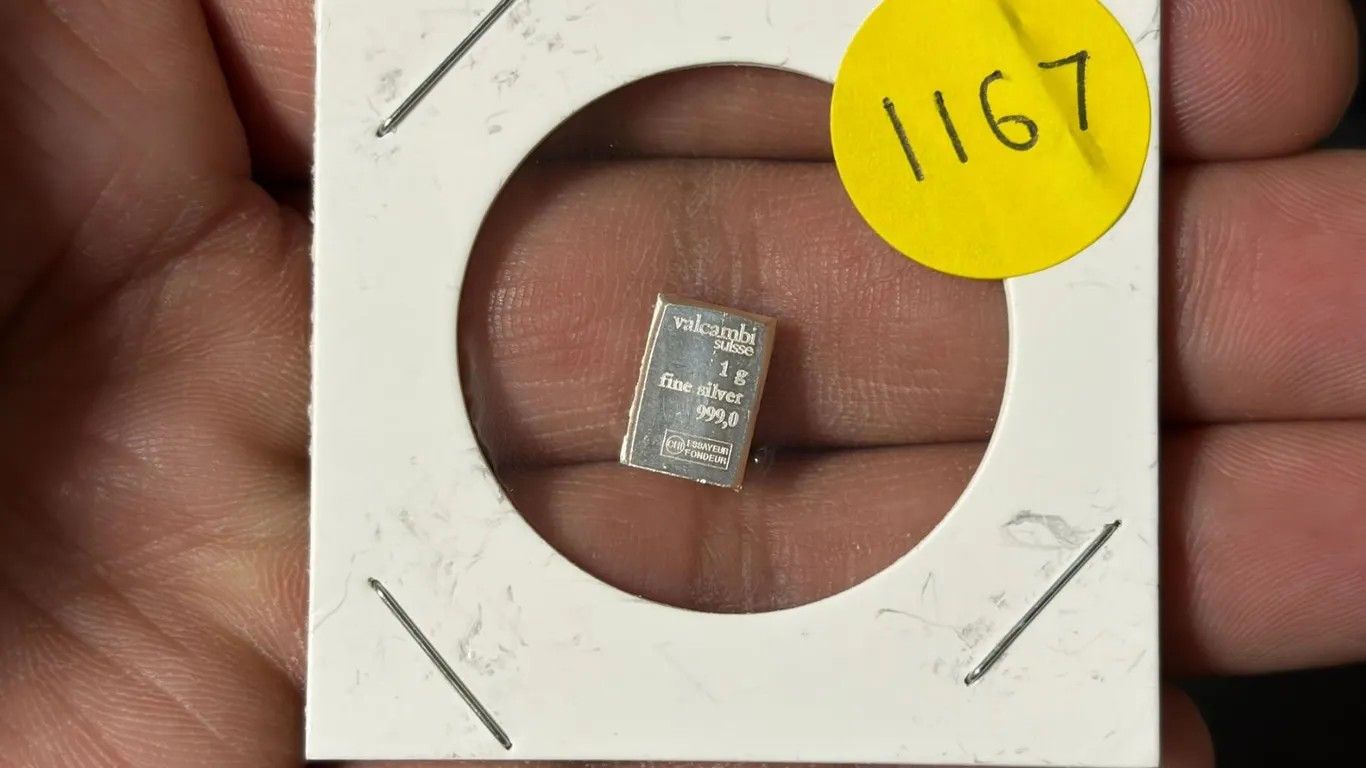 1 Gram .999 Fine Silver.