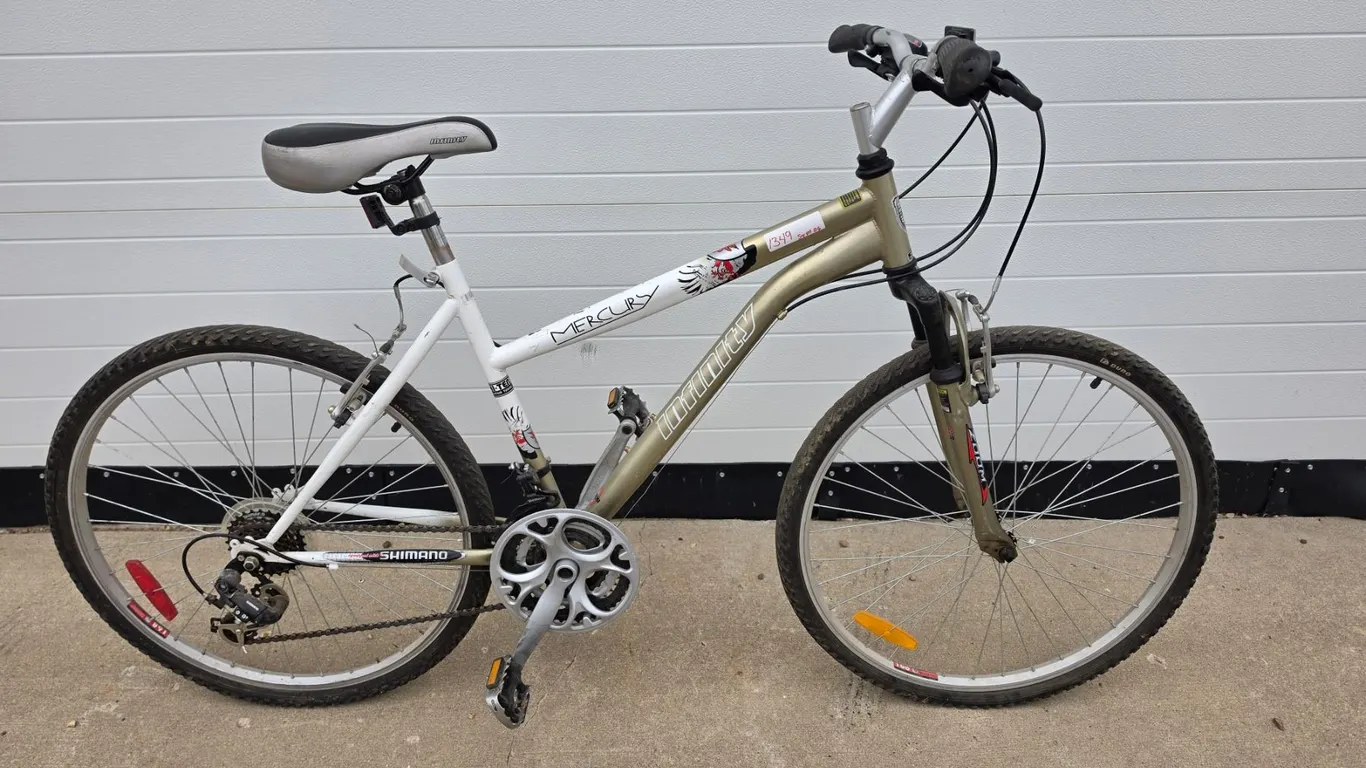 10-Speed Infinity Mercury Mountain Bike, 26” Wheels, Front Suspension