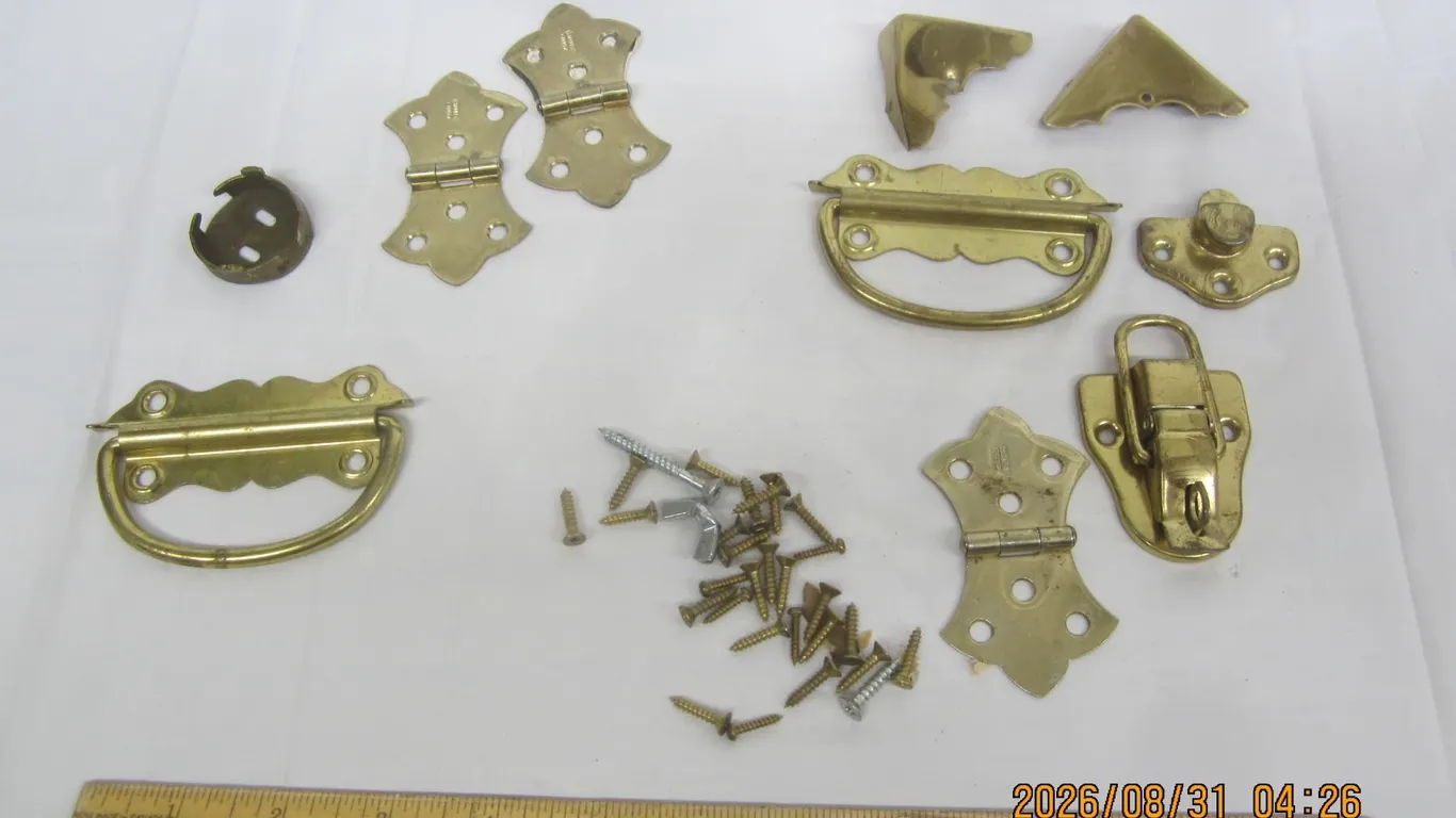 949. Lot of Vintage Brass Hardware
