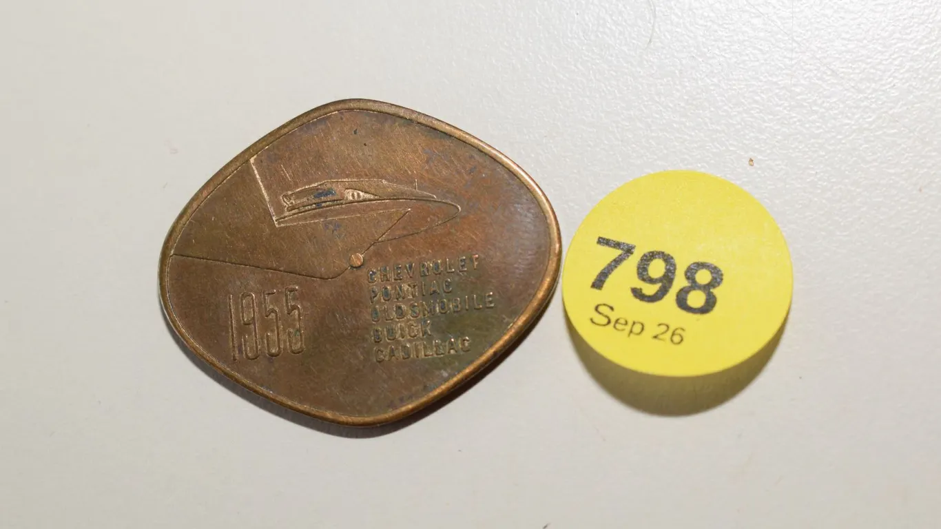 1955 General Motors Motorama Advert Coin