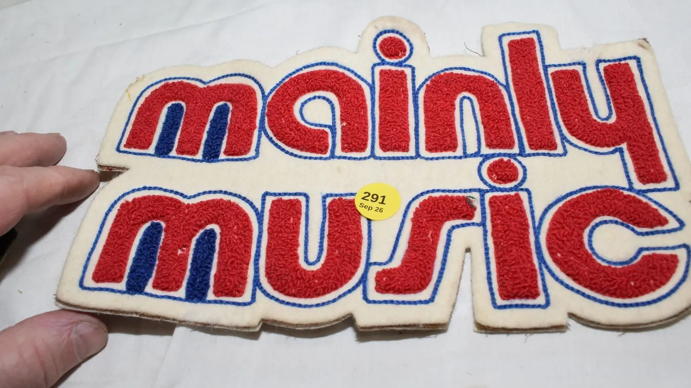 Vintage Large Music Store Crest