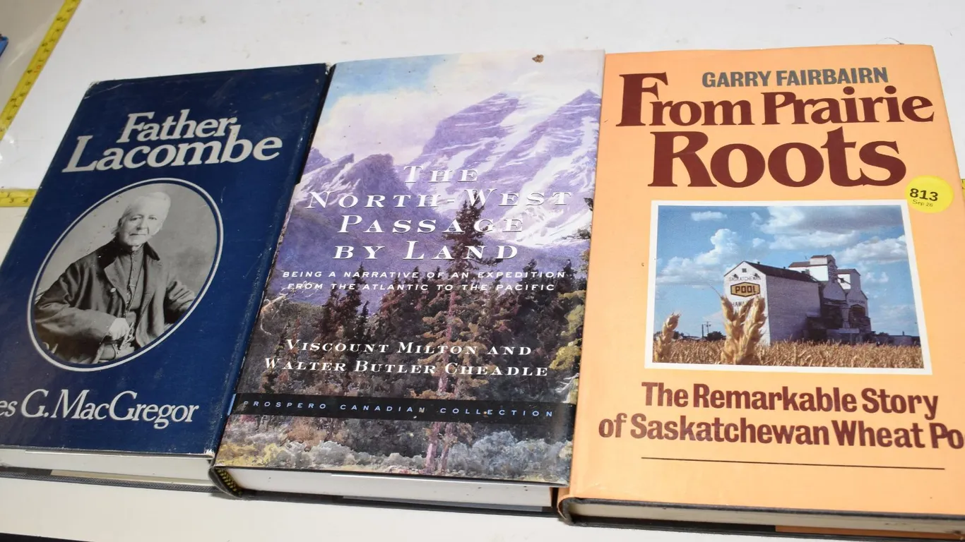(3) Canadiana Books