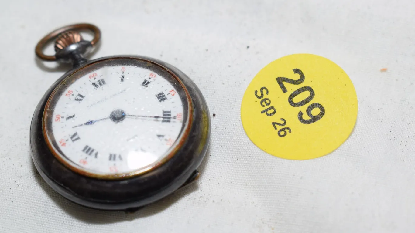 Little Daisy Antique Pocket Watch- Not Running