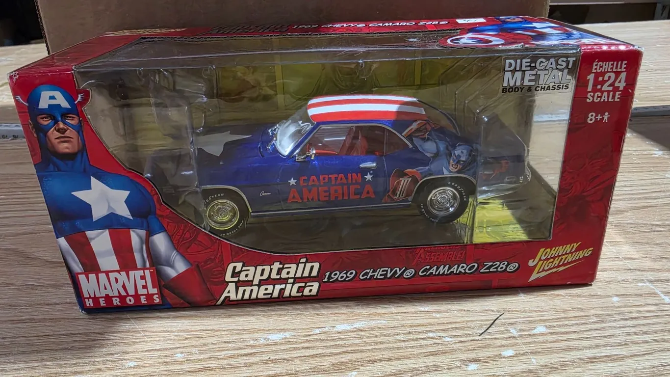 Captain America - 1969 Camaro - 1/24