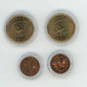 2 - 2016 Sask Loonies with 1972,1973 Coppers