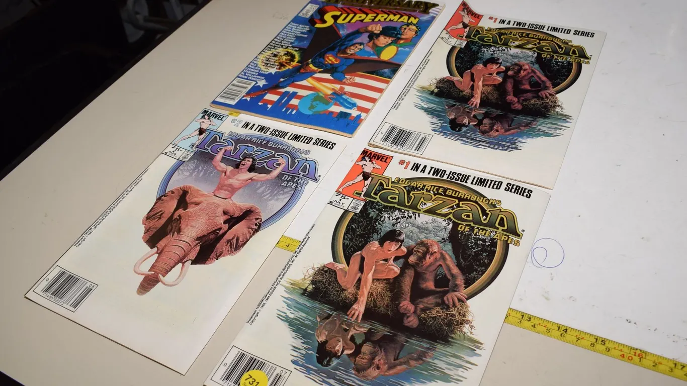 1984 Tarzan & Superman Comic Books (Marvel & DC)