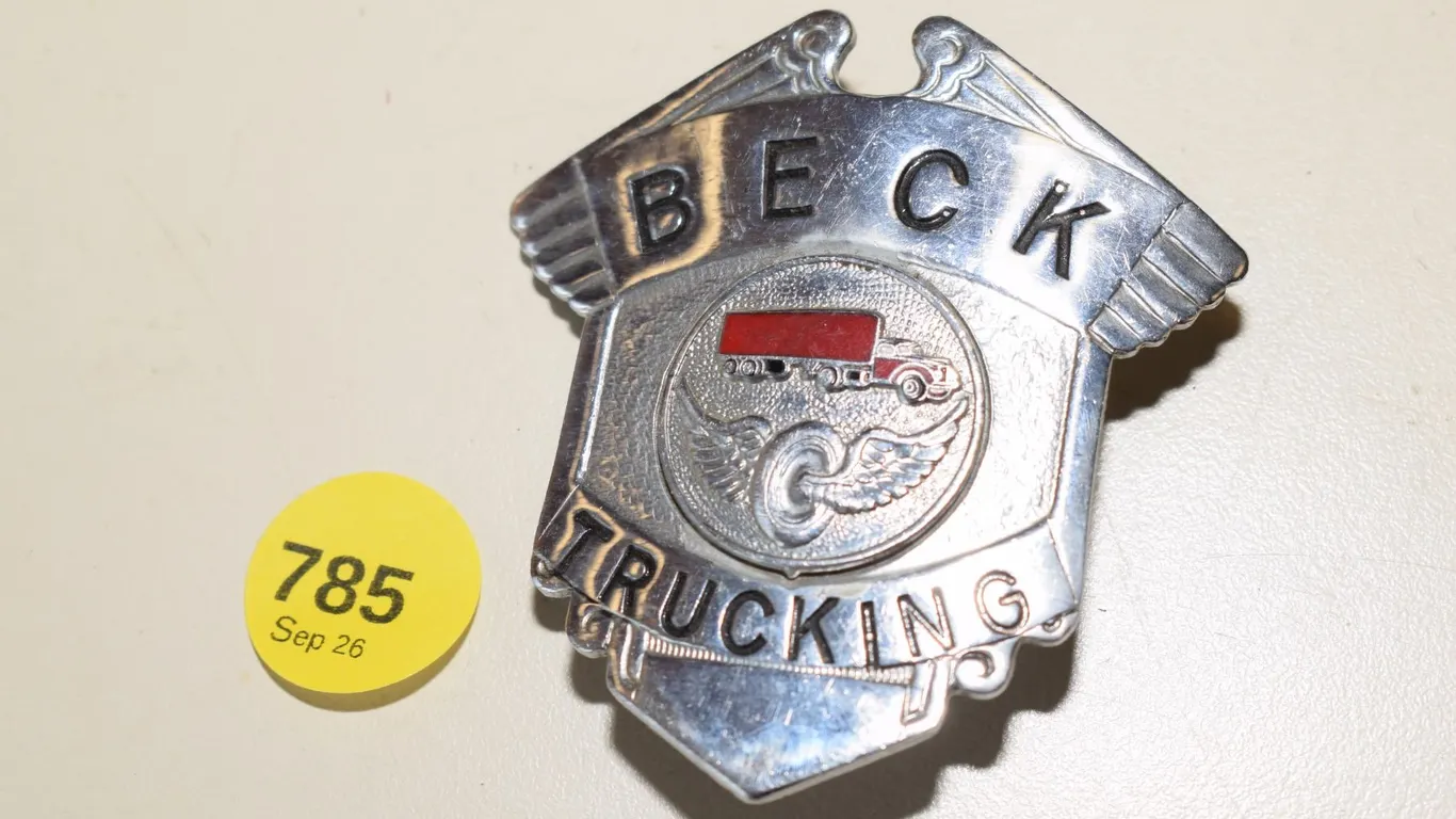 Beck Trucking Badge
