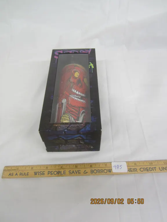 985. Joe Tamponi Spray Can Torch Lighter Never Used in Original Box made by Techno