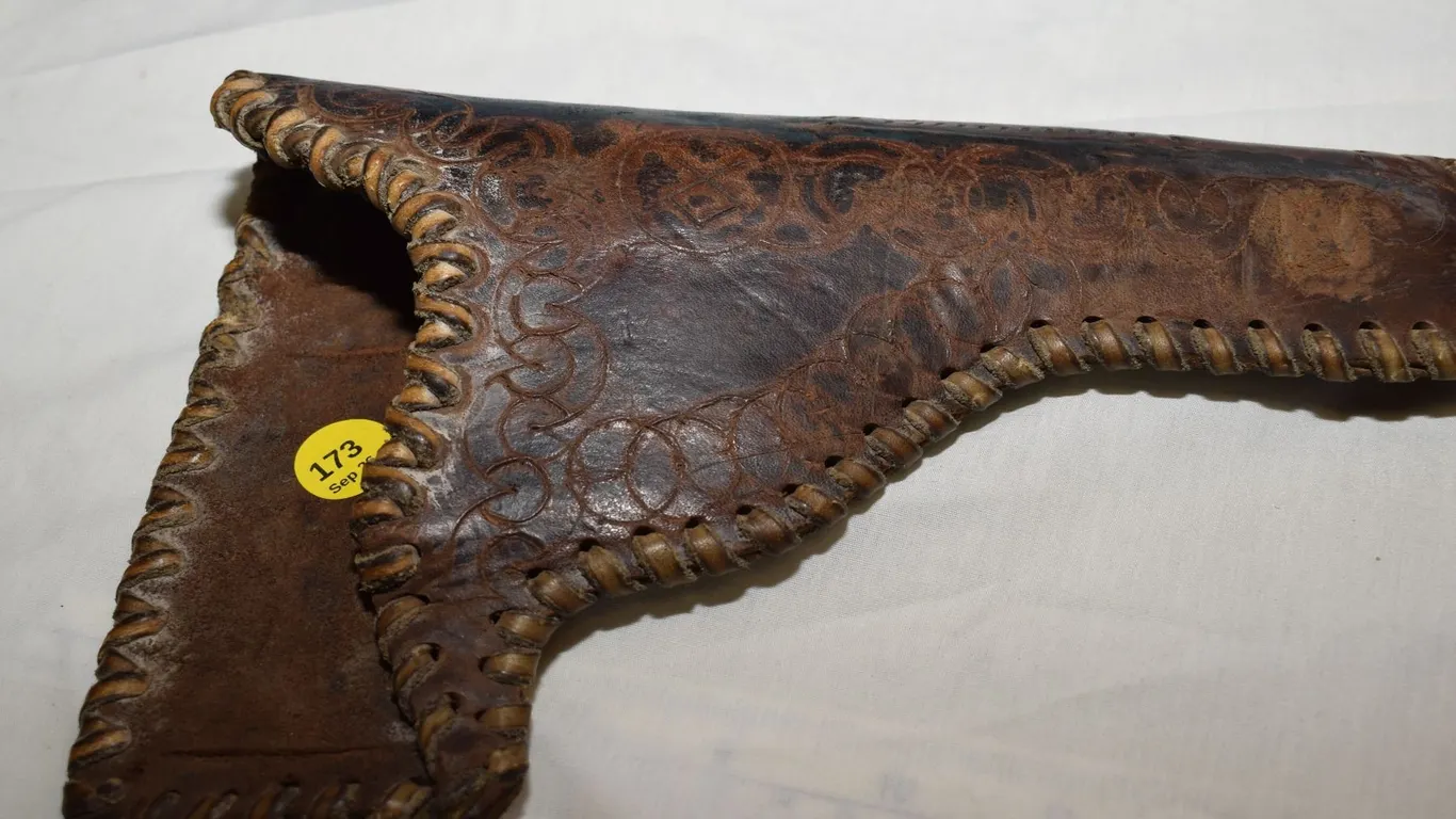 C.P. Goerz Berlin Tooled Pistol Holster