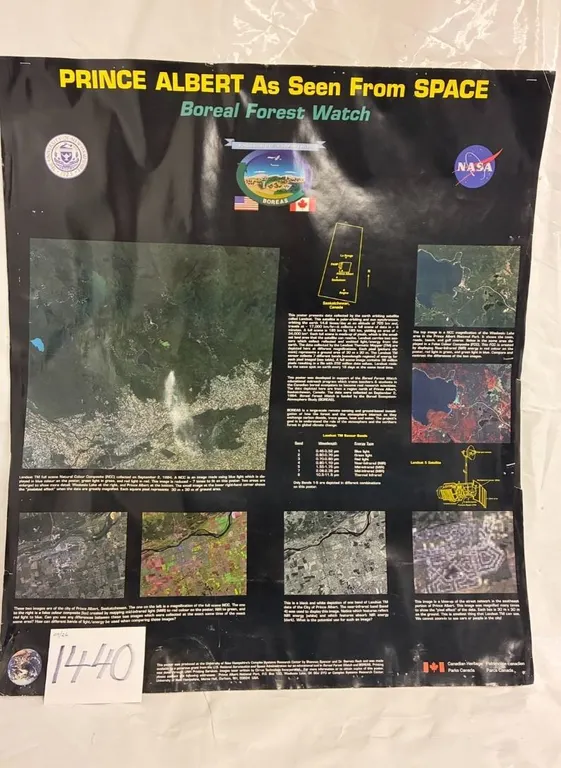 “NASA” Poster – Prince Albert as Seen from Space