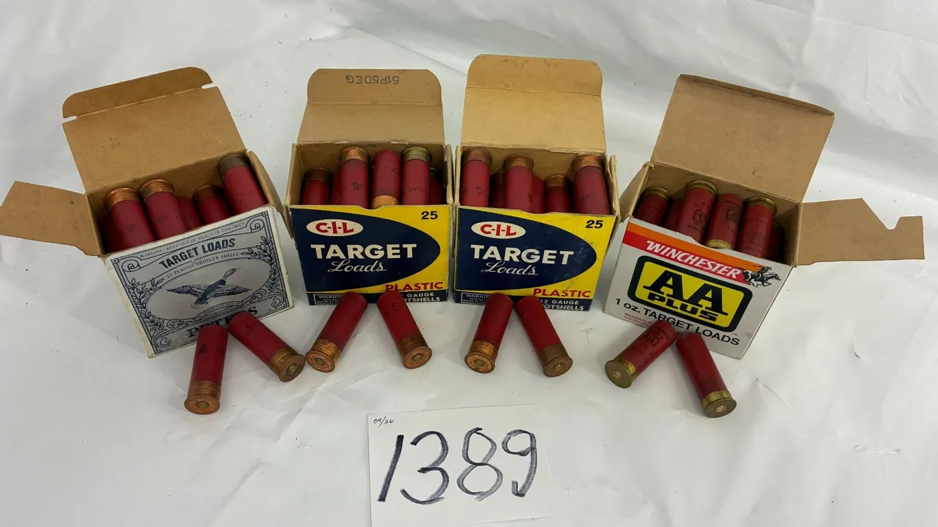 (4) Boxes 12GA 2 ¾” Shot Shell **PAL Required