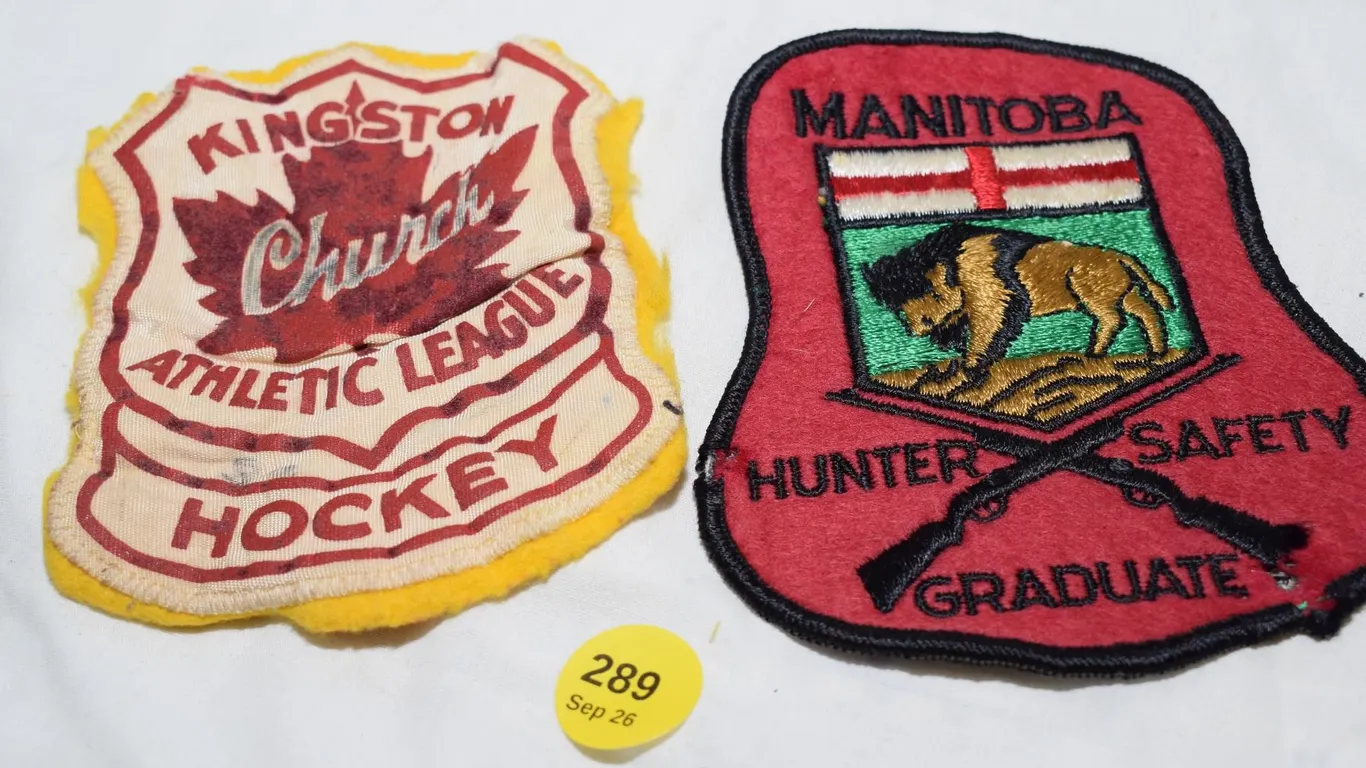 Antique Hunting and Hockey Crests