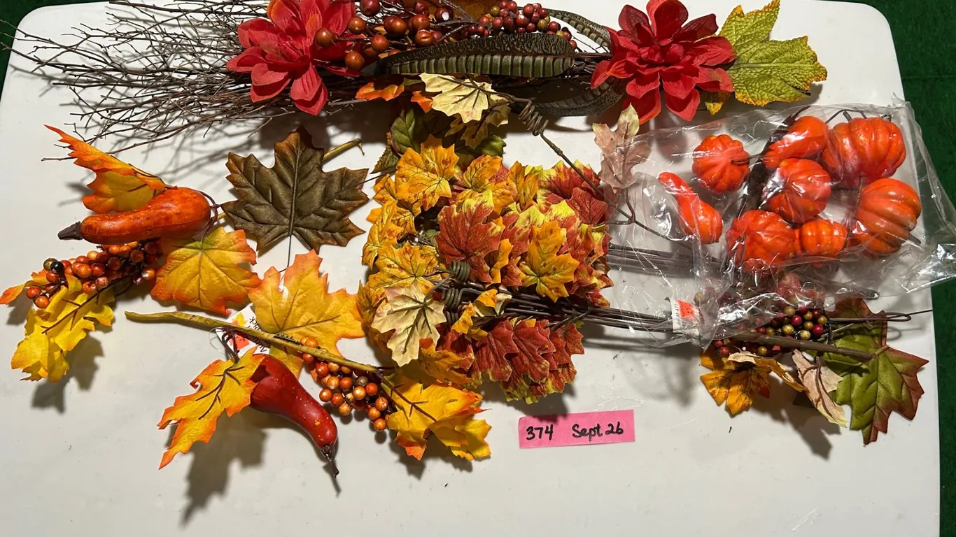 Fall décor items