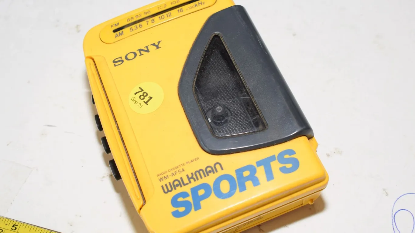 Vintage Sony Sports Walkman Portable Cassette Player