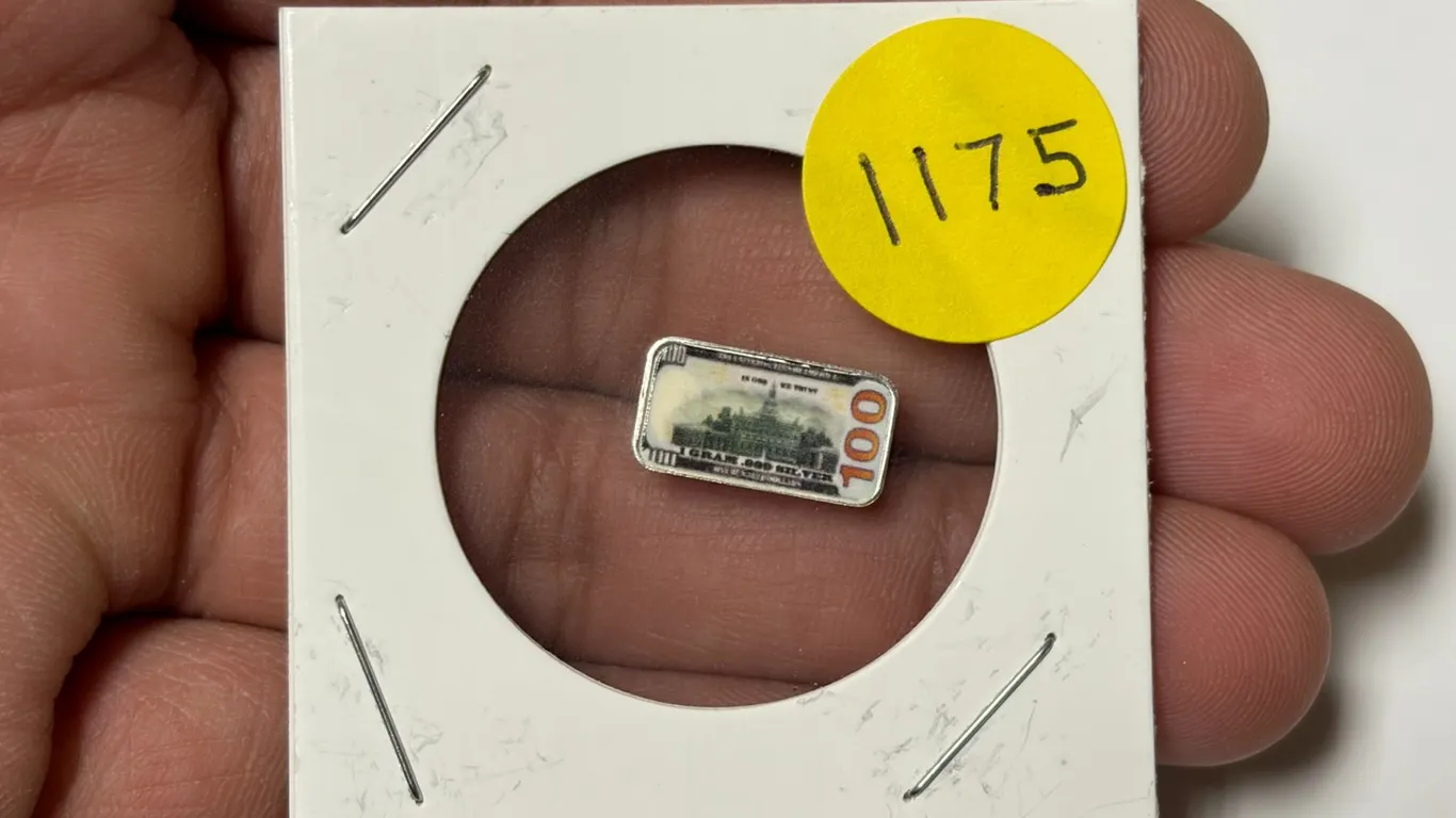 1 Gram .999 Fine Silver.