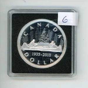 2010 - 75 year Anniversary Silver Dollar