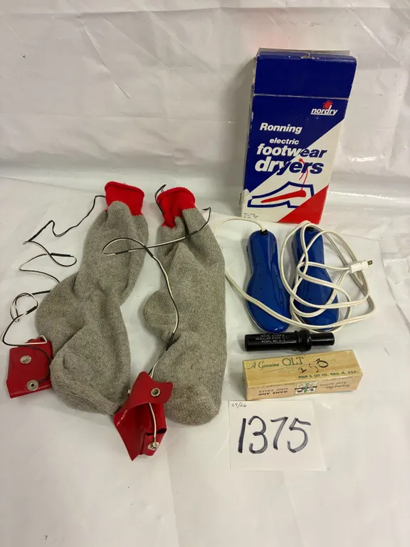 Electric Footwear Dryer, Duck Call, Heated Socks