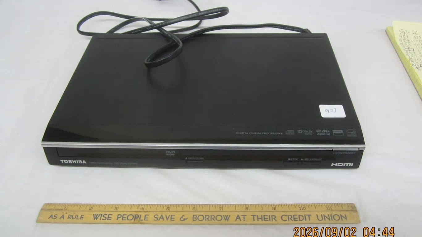 973. Toshiba HDMI DVD Player Working