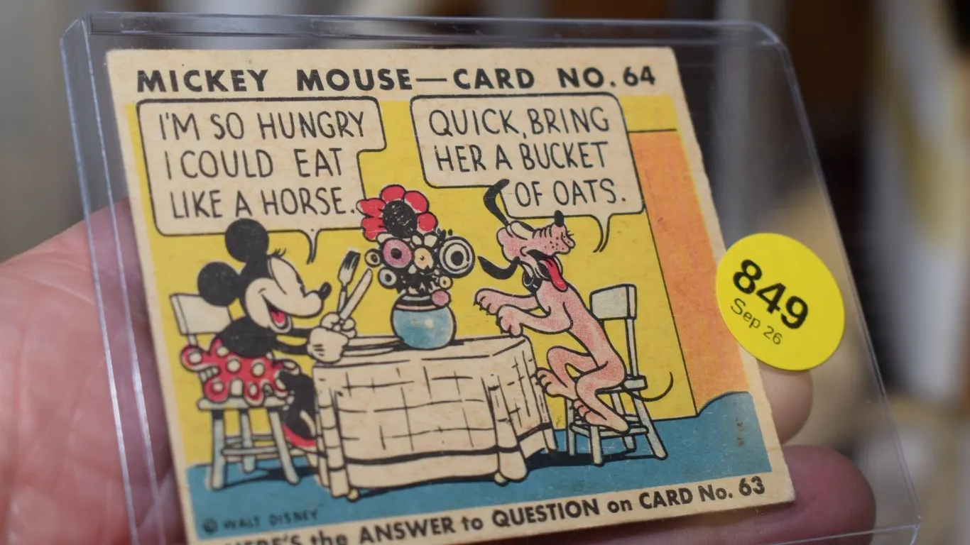 RARE 1935 O-Pee-Chee Canadian Disney Card #64