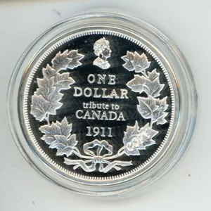 2006 Cook Islands Silver Dollar (Tribute to Canada)