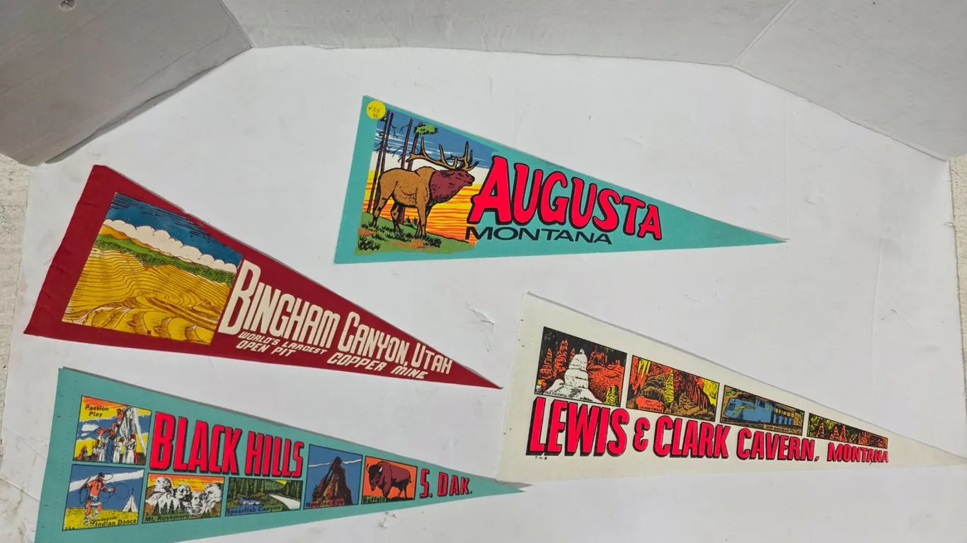 (4) US Pendants – Utah, Montana, South Dakota