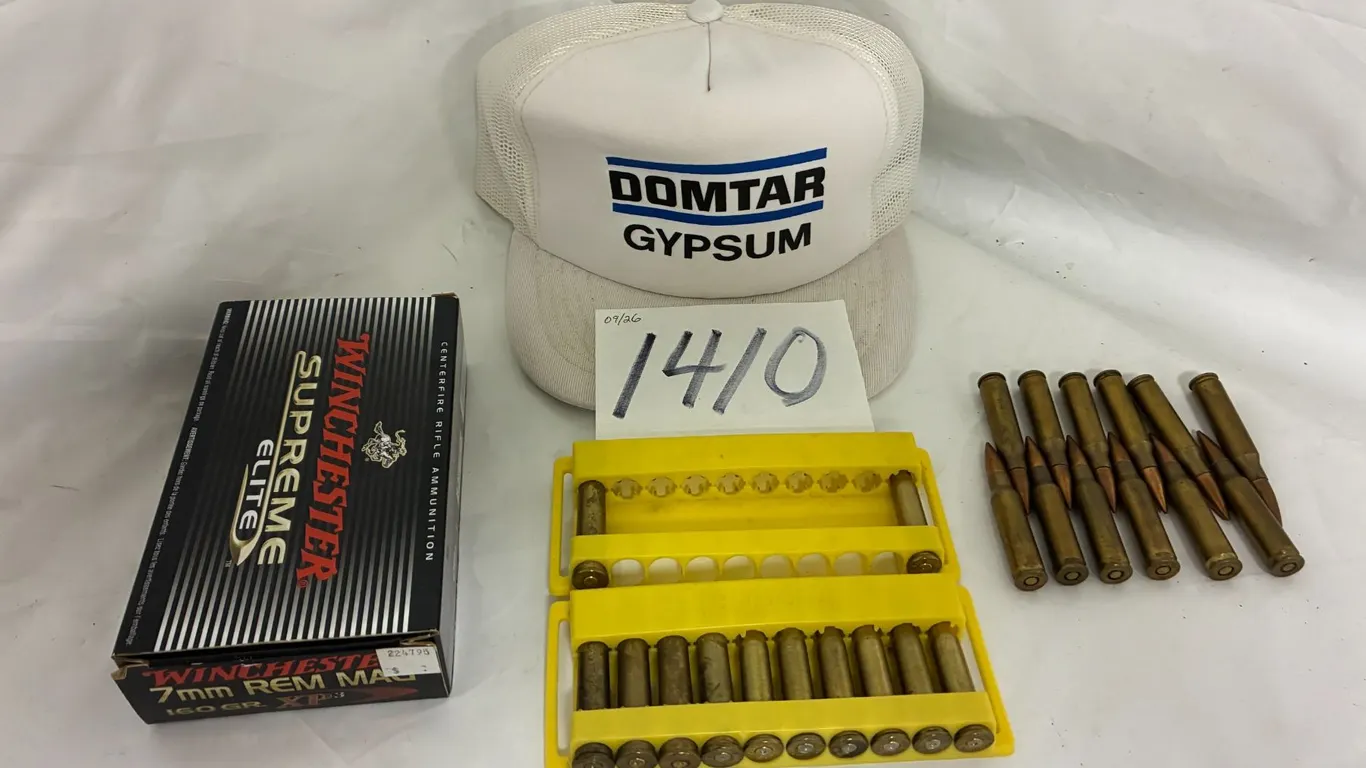 (12) .303 Brass & (12) .303 Winchester Nato, Empty 7mm Box ** PAL Required