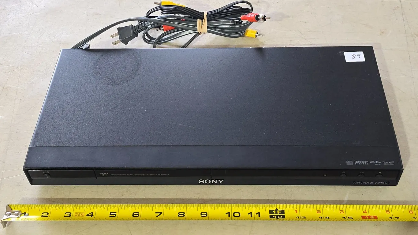 Sony DVD Player - Tested