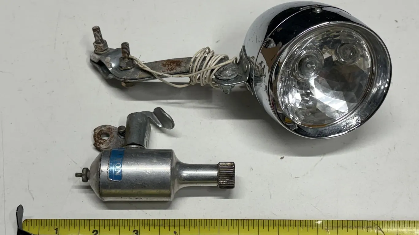 Vintage Bicycle Light & Generator