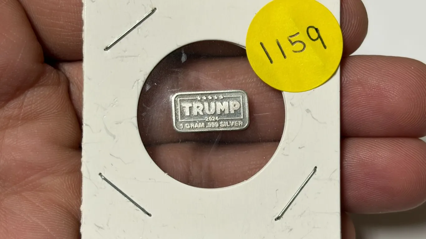 2024 Trump 1 Gram .999 Silver.