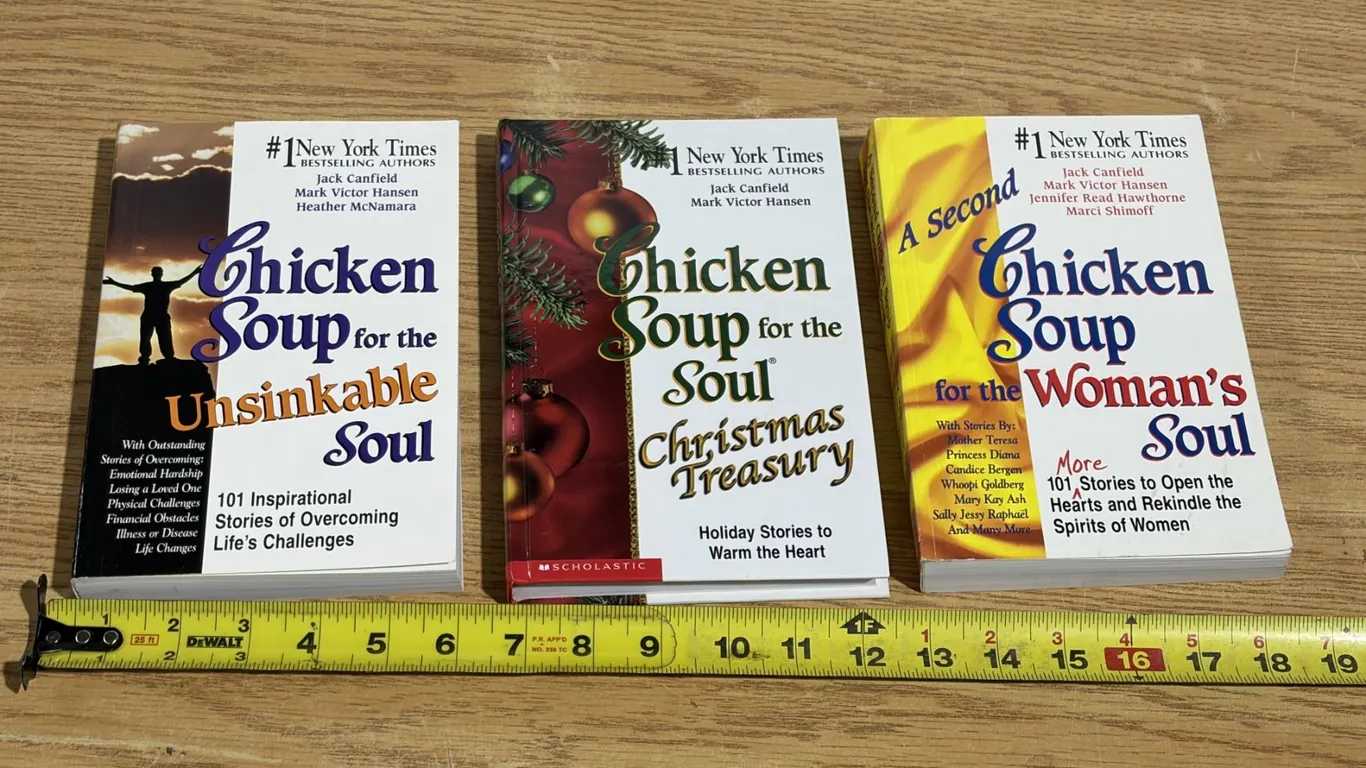 (3) Chicken Soup Books. 1998, 1999, 2001.