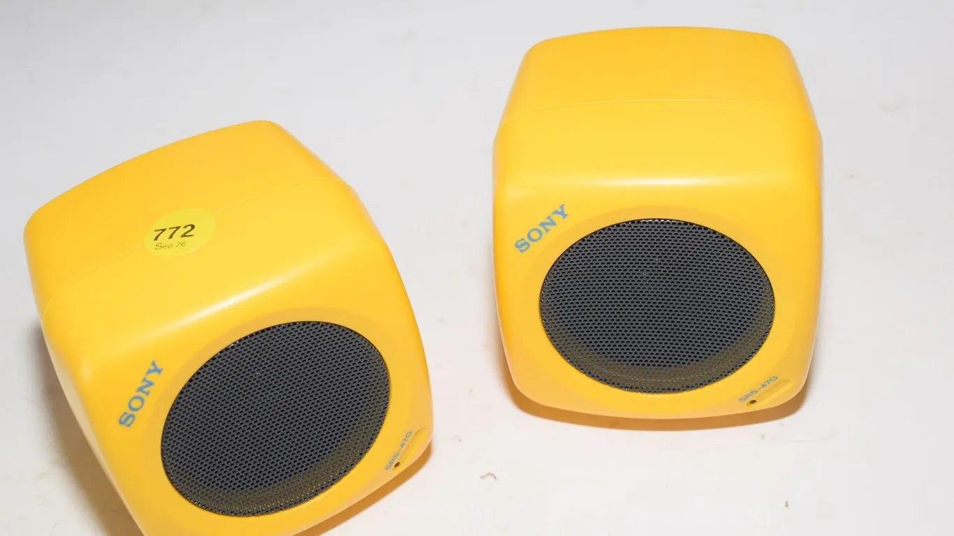 1982 Sony Sports Speakers – Like New