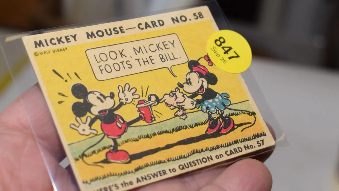 RARE 1935 O-Pee-Chee Canadian Disney Card #58