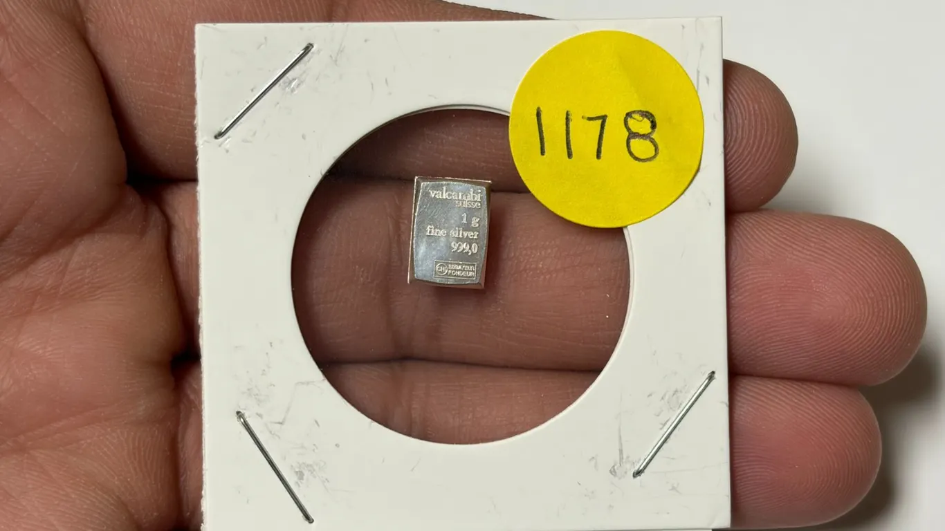 1 Gram .999 Fine Silver.