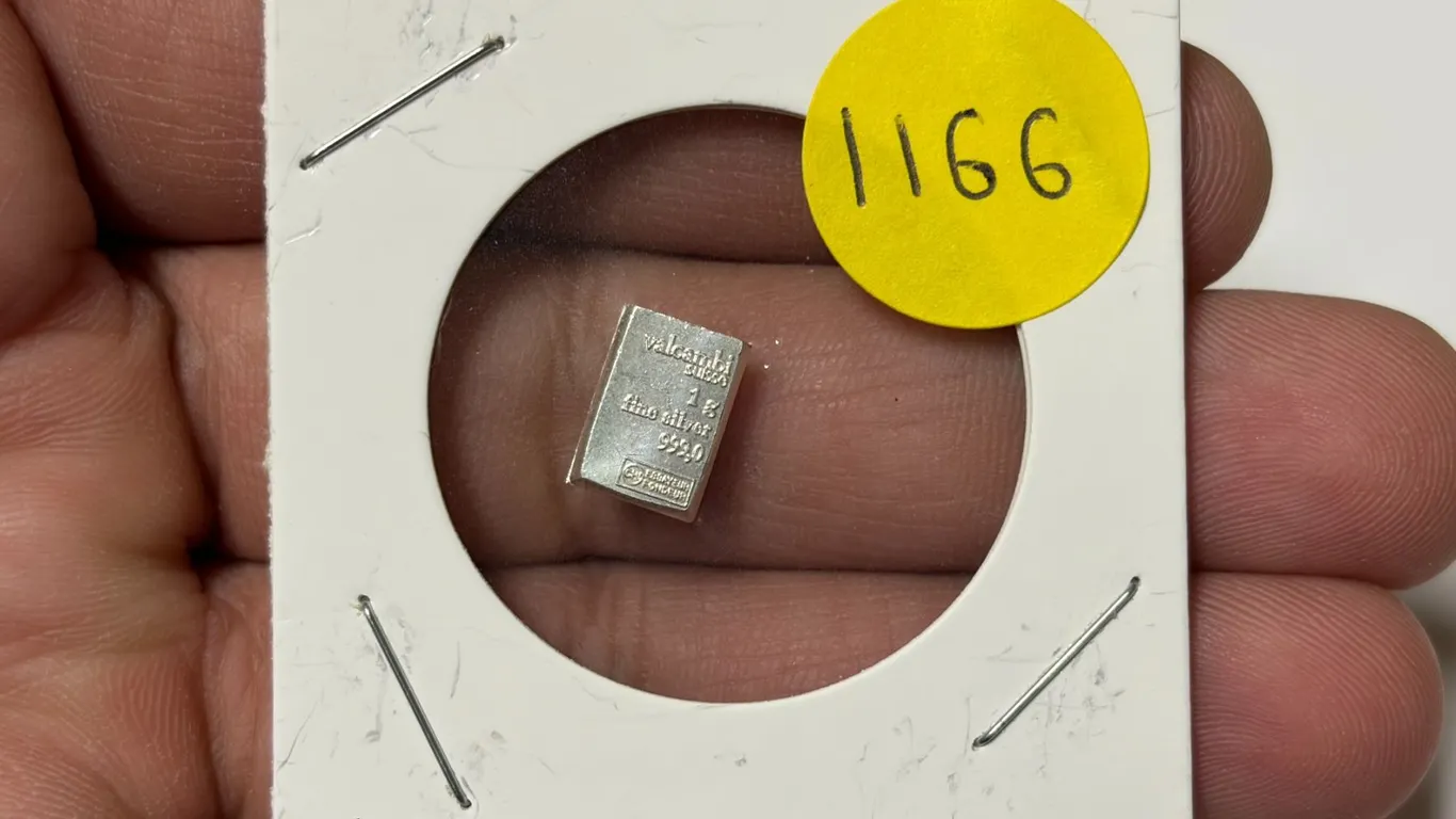 1 Gram .999 Fine Silver.