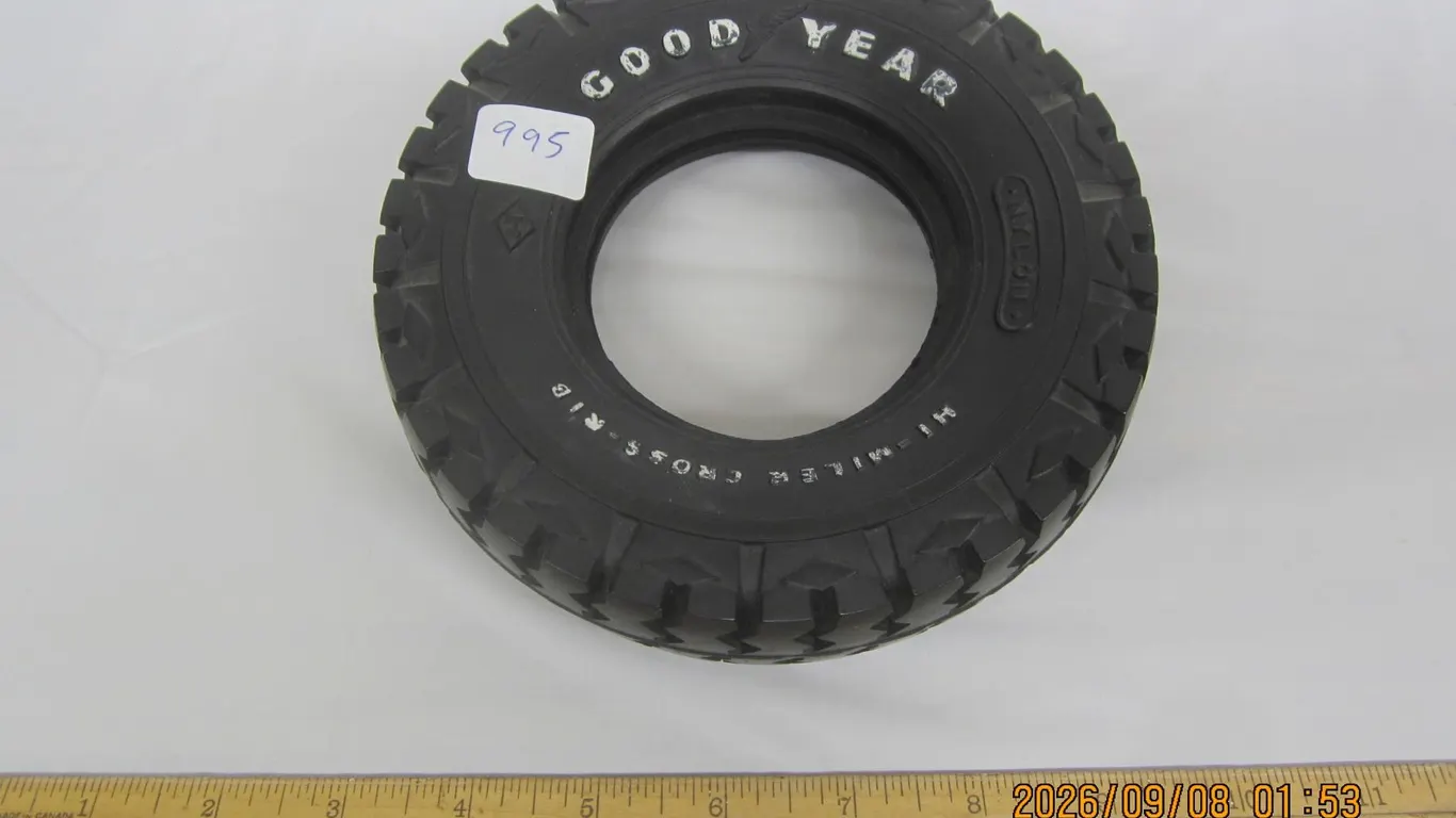 995. Antique Good Year Hi Miler Rubber Tire for an Ashtray
