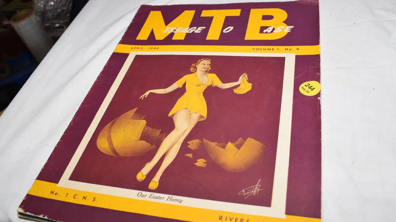 WWII 1944 Military Magazine