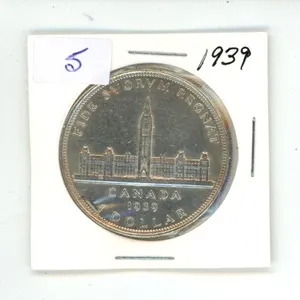 1939 Silver Dollar
