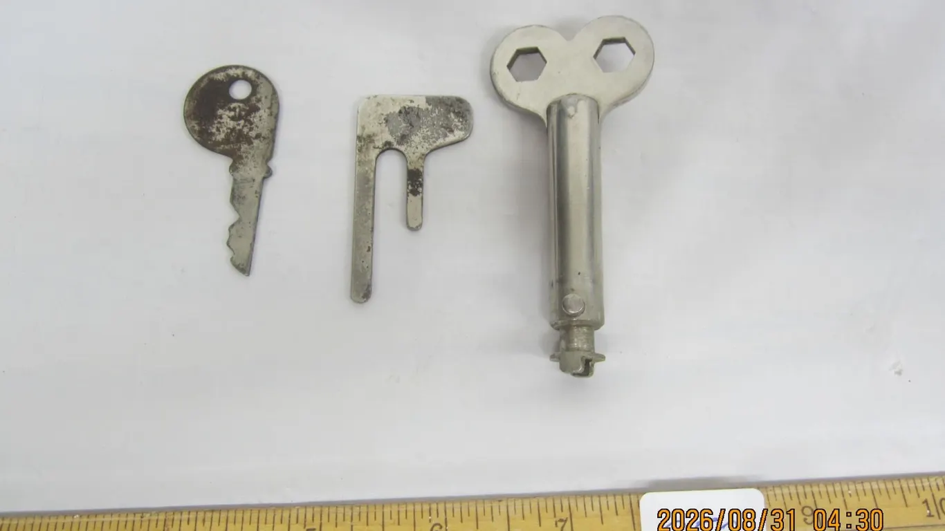 950. Antique National Cash Register Keys Hard to Find Item