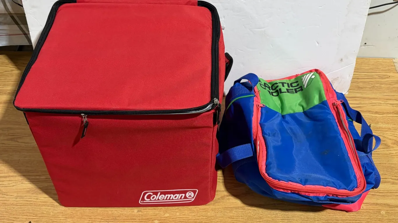 (2) Cooler Bags inc. (1) Coleman
