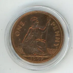 1967 Britain Penny