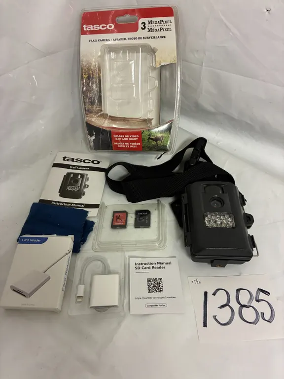 Trailer Camera, (2) SD Cards, SD Card Reader