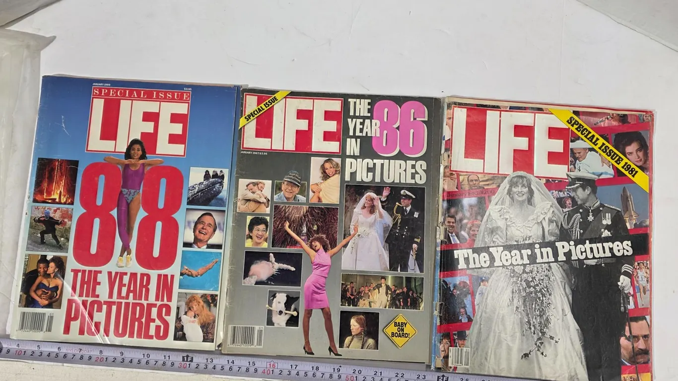 (3) Special Life Magazines: 1981, 1986, 1988