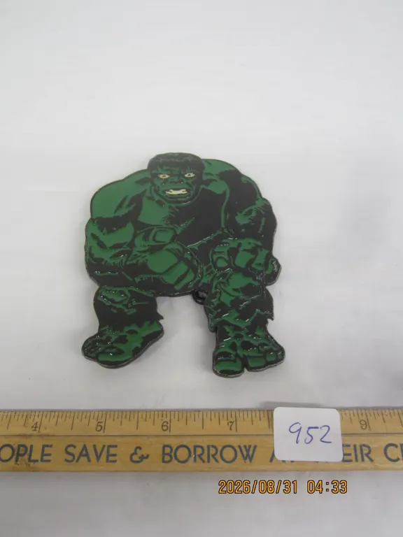 952 Incredible Hulk Belt Buckle